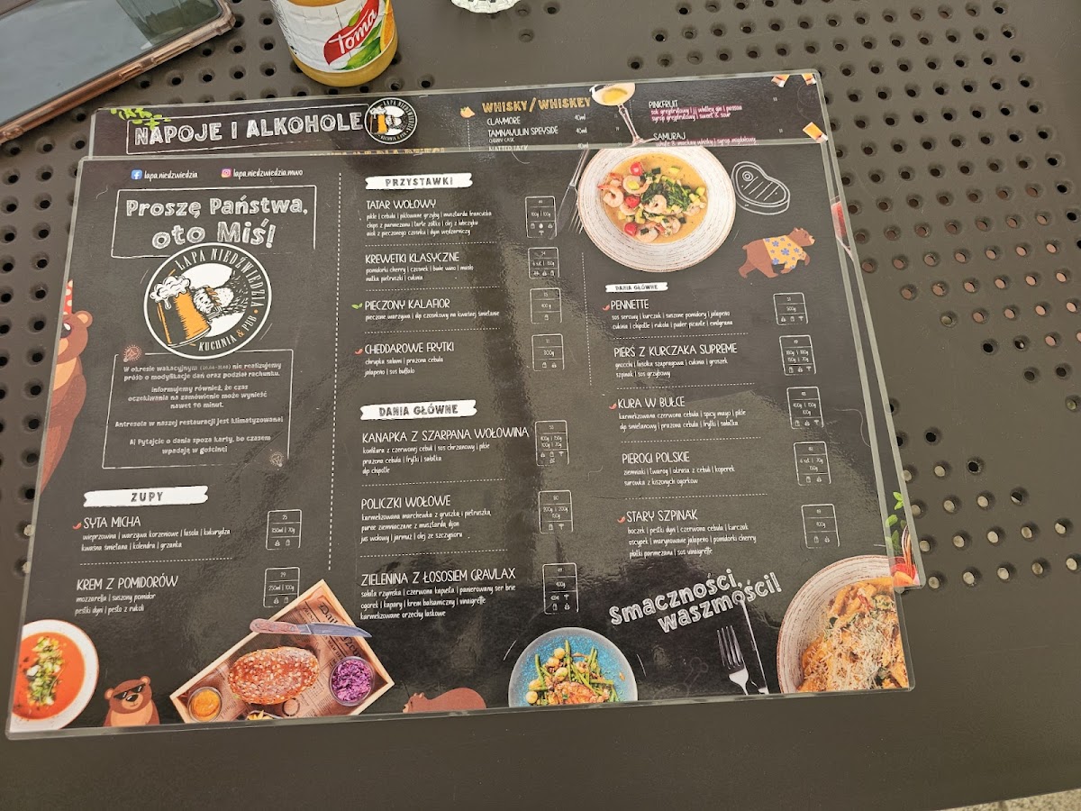 Menu Bear Paw Bar & Restaurant-4